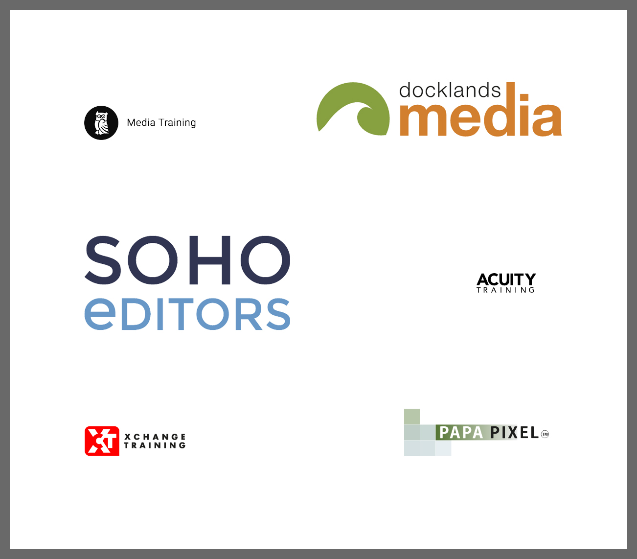 Logos of Aer Lingus, Ryan Air and Fly UX.